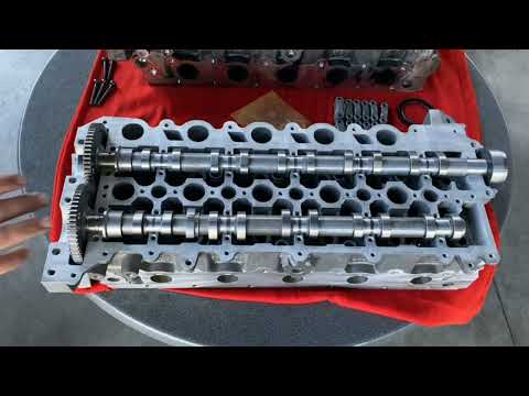 Volvo D3-D4-D5 Motor XC60-S60-V60-XC90-V70-XC70 Silindir Kapak Eksantrikler Subap Takım Değişimi