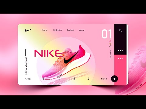 Professional Website Banner Design || Landing Page Design Adobe Photoshop Tutorial