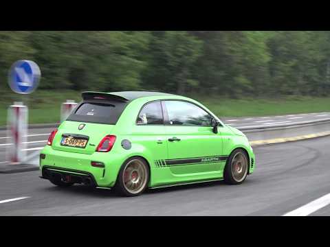 Cars Leaving Nürburgring Tankstelle - Abarth 500, Golf 8 R, 600LT, 992 GT3 RS, M4 CSL, M140i Stage 2