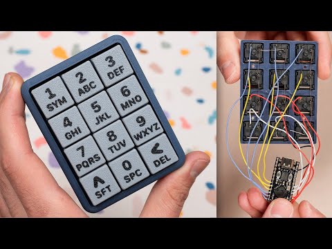 Reviving T9 with a Handwired Mechanical Keyboard