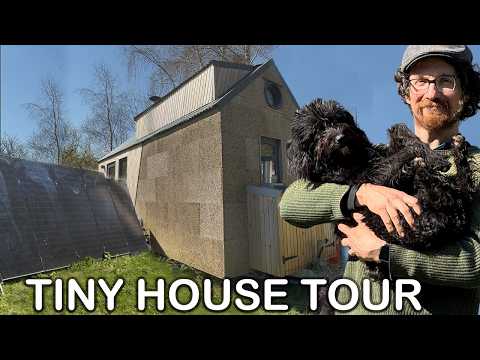 He Left His Boat to Build the Ultimate Off-Grid Cork Tiny House | Full Tour