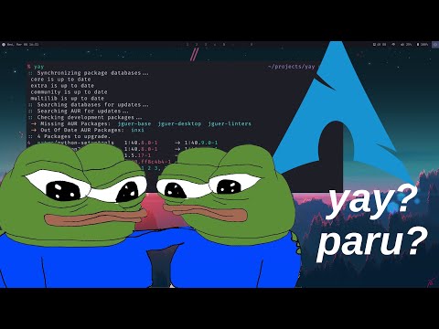 What's the Best AUR Helper? (Paru vs Yay vs Pikaur)