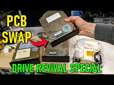 Let's try to revive some MFM hard drives!