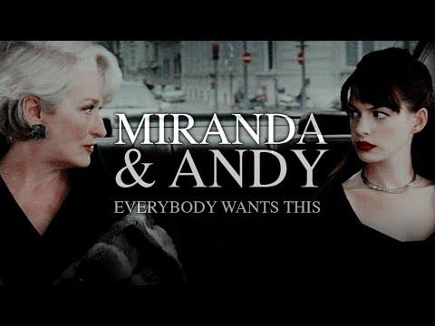 miranda & andy — everybody wants this