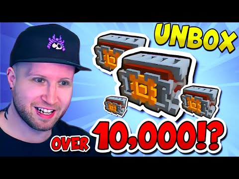 GETTING A FULL CRYSTAL 5 SET IN TROVE | Unboxing Over 10,000 Gearcrafter Boxes