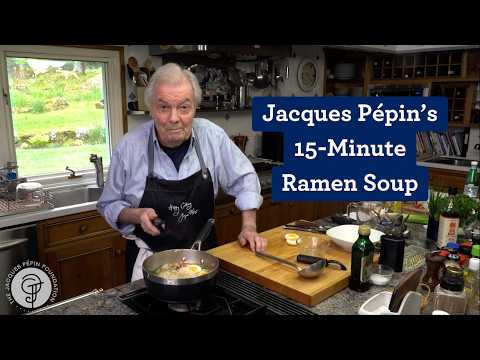 Learn Jacques Pépin's Personal Ramen Recipe