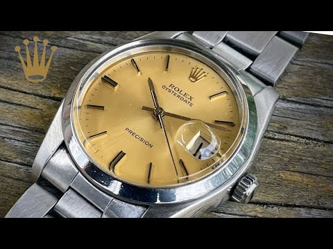 Restoration of a Rolex Oysterdate Precision 6694.  My First Rolex!