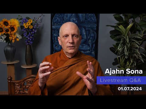 Live from Birken: Dhamma Q&A with Ajahn Sona (01.07.2024)