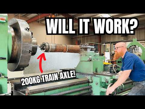 Testing Our New 200kg Shop Made MONSTER Boring Bar