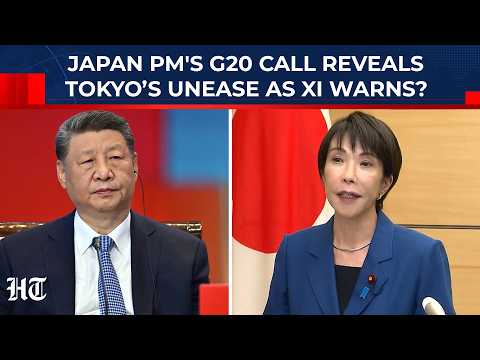 Tokyo Tenses Up: Japan PM’s G20 Pitch Exposes Deep Fears As China Issues Sharp Warning Over Taiwan?