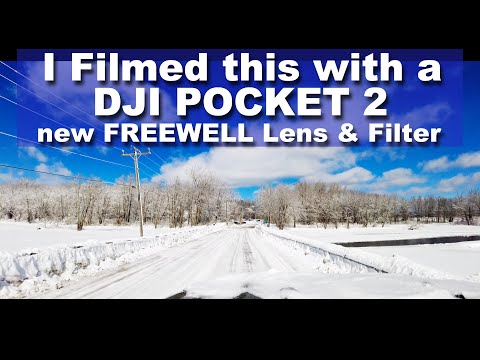 New Product in 2021 - DJI OSMO Pocket 2 ND Filters for ANAMORPHIC & WIDE ANGLE LENS - Review