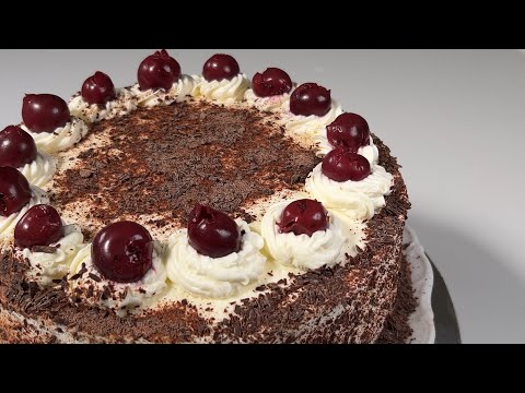 🍒 The perfect Black Forest cake – How to make it, guaranteed! 🎂