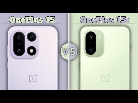 OnePlus 15 vs OnePlus 15R ⚡ Full Specifications Comparison | Which One Should You Buy?