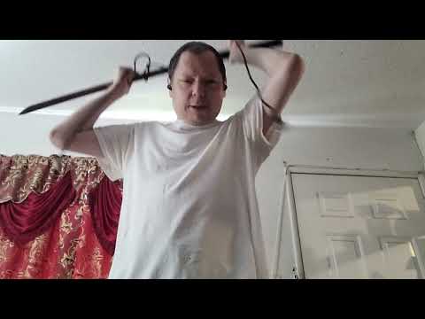 how to make easy sword back sling