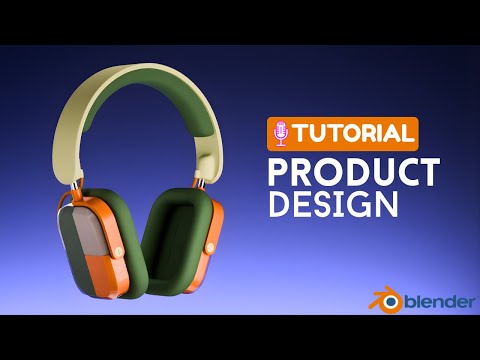 Product Design in Blender: Headphones [Full Process]
