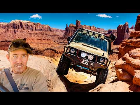 4WD loses control on DEADLY MOAB Trail - what happens next?