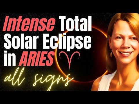 Chironic Healing For All Zodiac Signs During Total Solar Eclipse On April 8, 2024 ☀️