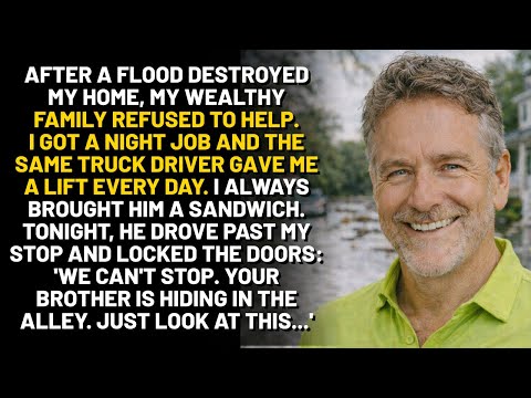 "Don't Get Out!" The Truck Driver Locked The Doors. He Saw Who Was Waiting For Me…