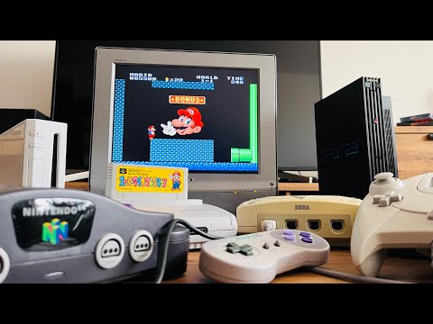 Retrogaming with an LCD Monitor- The Sony KDL 15G2000