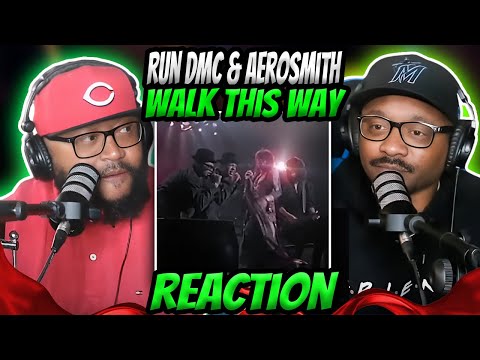 RUN-DMC & Aerosmith - Walk This Way (REACTION) #aerosmith #rundmc #reaction #airplaybeats 