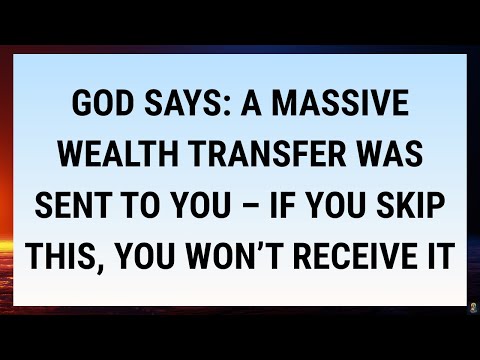 🧾God Says A Massive Wealth Transfer Was Sent To You – If You Skip This, You Won’t Receive It