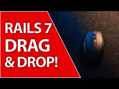 Drag And Drop With Stimulus JS | Intro To Ruby On Rails 7 Part 22