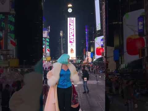 TIMES SQUARE MEETS AQUAMARINE🧜🏼♀️🧜🏼♀️🧜🏼♀️🧜🏼♀️🩵🩵🩵💙💙💙⚓️⚓️🪄🦪🦪🪞🪞😍😍😍😍