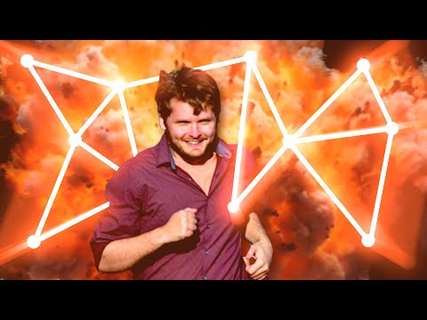 Gain IQ points by connecting points (Surface Reconstruction) // Blender Tutorial