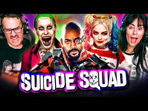 SUICIDE SQUAD (2016) IS A CHAOTIC NEON THRILL RIDE!! MOVIE REACTION!! Will Smith | Harley Quinn