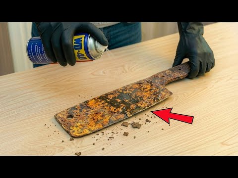 I Transformed This Old Rusty Knife With One Secret Technique... From Trash to Treasure!