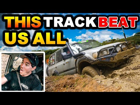SO STUCK WE SNAPPED 2 WINCH ROPES… Glasshouse Mountains Toughest 4WD Tracks!