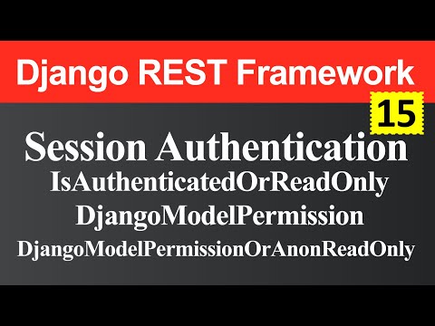 Session Authentication and Permission in Django REST Framework (Hindi)