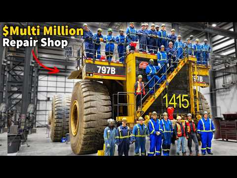 Canada's New $ Multi-Million Shop Built for Cat 797