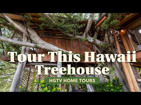 This Hawaii Treehouse is Perched in a HUGE Banyan Tree! | HGTV Home Tours