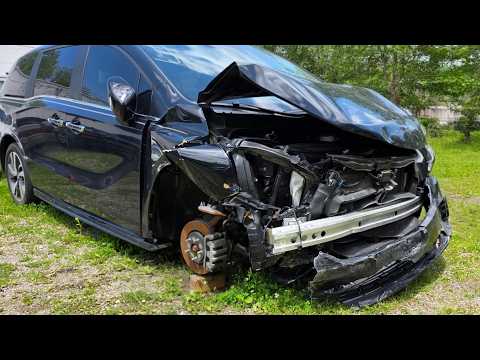 2023 HONDA ODYSSEY"TOTAL FRONT-END DESTRUCTION! CAN THIS VAN ВE SAVED?"