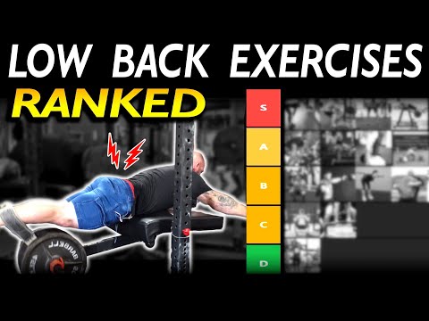 Best and WORST Lower Back Exercises for Strength and Injury Prevention (Ranked!)