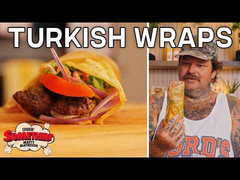 Matty’s Spicy Kebab Wrap | Cookin' Somethin'