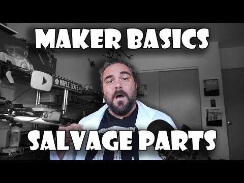 Maker Basics - How to salvage components