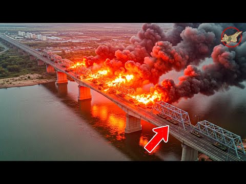 Ukraine Waited for Russian Troops to Cross the River – Then BLEW the Bridge Apart