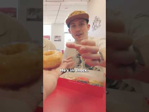 Two Brits try Shipley Donuts!