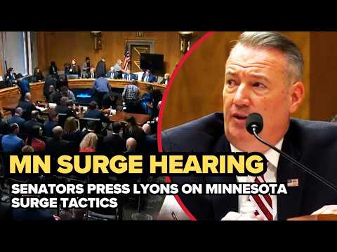 FULL HEARING: Senate committee grills ICE chief Todd Lyons on MN immigration enforcement tactics