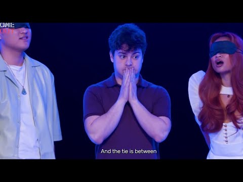 Pretendí ser chino en un programa de juegos con los ojos vendados (FUNCIONÓ)