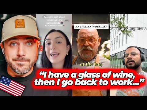 Americans JEALOUS of Europe’s Work-Life Balance