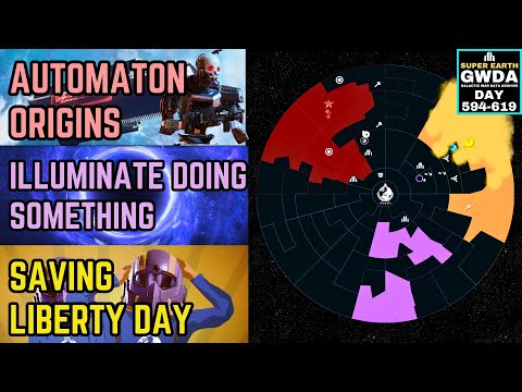 New Discoveries, Liberty Day At Risk! - Helldivers 2 Galactic War Days 594-619(2025/09/23-10/18)