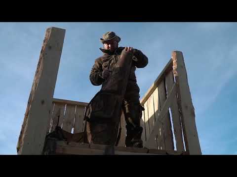 Охота в Самарской области. Охота на косулю с вышки. "На осенних полях..."