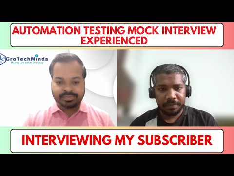 Top Automation Testing Interview Questions Answered in Mock Session | Preparation for 2025