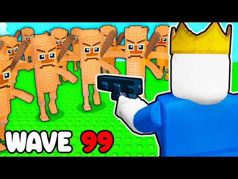 I survived an ARMY of Roblox Brainrots...