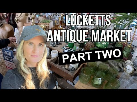 I Spent 4 Hours at the Huge Lucketts Fall Antique Market Part Two – Shop With Me!