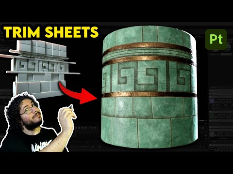 Trim Sheets for Games - Modelling and Organization