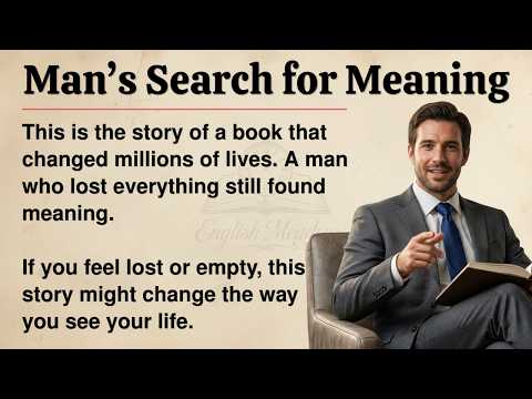Man’s Search for Meaning | Book Summary | Learn English Through a Powerful Story